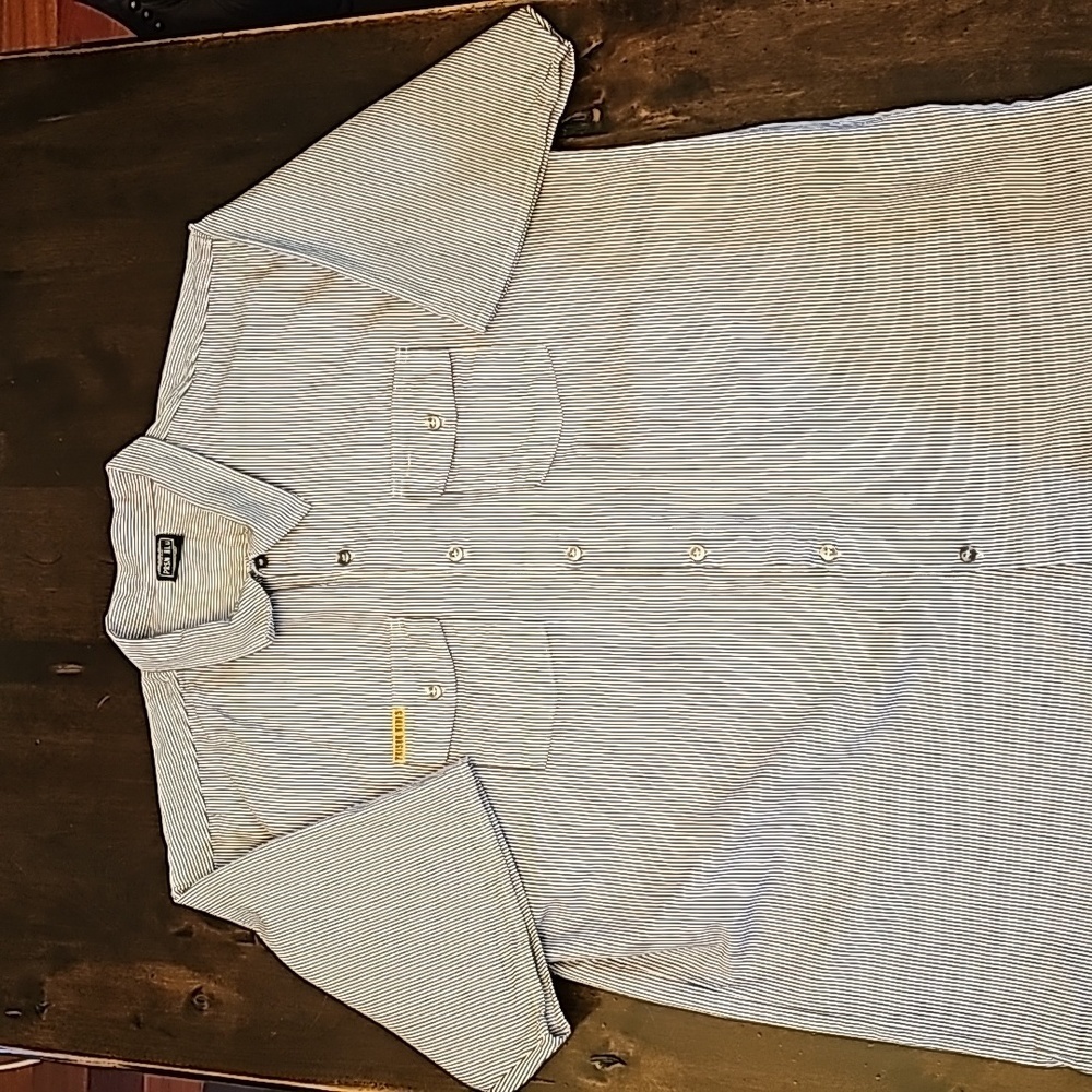 Men's Short Sleeve Work Shirt 3X